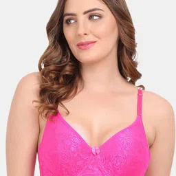 Amour Secret Pink Underwired Bra-image-73