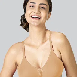LYRA Cotton Rich Mesh Ladder Wire Free Moulded and Seamless Bra-26