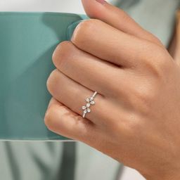 KISNA DIAMOND AND GOLD JEWELLERY Women 14kt 0.13CT Ring Diamond 1.23g-picture-35