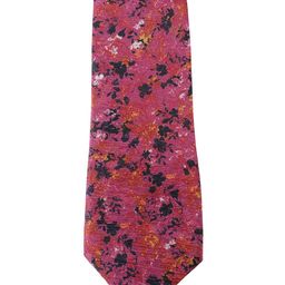Alvaro Castagnino Men Pink & Navy Blue Printed Skinny Tie-image-56