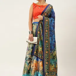 Kaizen TEXO FAB Printed Semi-Stitched Lehenga & Unstitched Blouse With Dupatta-picture-17