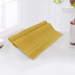 LUSH & BEYOND Mustard Yelow 2Pcs  Self-designed 500 GSM Pure Cotton Hand Towels-picture-21