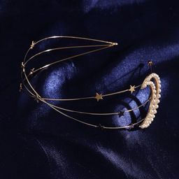 SOHI Embellished Metal Hairband-image-5