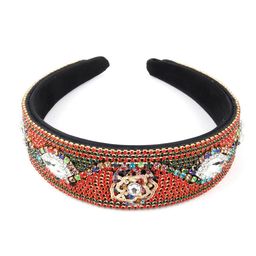 ODETTE Women Embellished Stone Stuuded Hairband-31