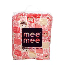 MeeMee Infant Kids Pink & White Wrapper With Hood-56
