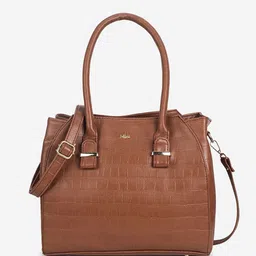 yelloe Women Textured Structured Leather Handheld Bag-16