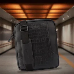Police Textured Structured Handheld Bag-2