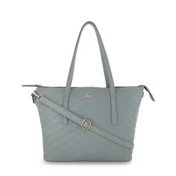 Lavie Green Textured Structured Handheld Bag with Quilted image 1