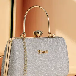 Exotic Structured Handheld Bag image 1