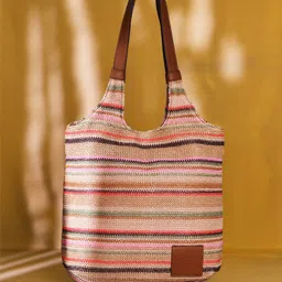 Accessorize Textured Structured Shoulder Bag image 1