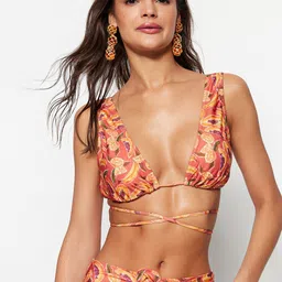 Trendyol Printed Half Coverage Non Padded T-shirt Bra With All Day Comfort-picture-17
