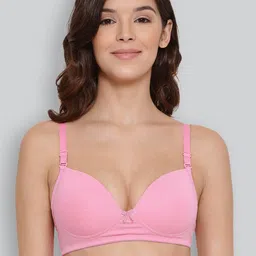 LYRA Combed Cotton Seamless Wrinkle-Free Cups Bra with Detachable Straps-picture-37