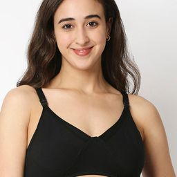 MeeMee Pack Of 2 Full Coverage Cotton Feeding Maternity Bra With All Day Comfort-9