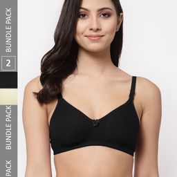 Docare Full Coverage Seamless Lightly Padded Cotton T-shirt Bra With All Day Confort-picture-9