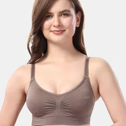 Fabme Lightly Padded Medium Coverage Maternity Bra With All Day Comfort-picture-10