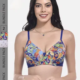 StyFun Pack Of 2 Full Coverage Lightly Padded Bra image 1