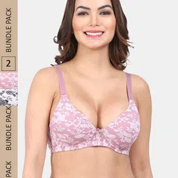 Amour Secret Pack Of 2 Anti-Odour Full Coverage Bra-picture-21