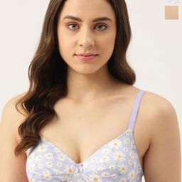 Leading Lady Floral Bra Full Coverage Lightly Padded-14