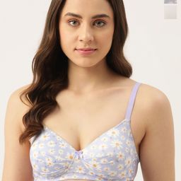 Leading Lady Floral Bra Full Coverage Lightly Padded-image-39