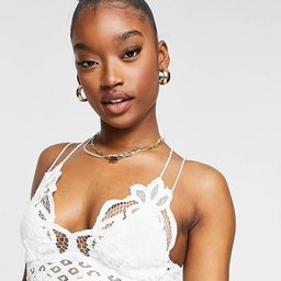 Krelin Self Design Cotton Half Coverage Lightly Padded Bralette Bra With All Day Comfort-picture-6
