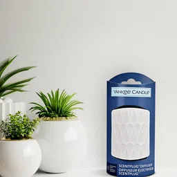 YANKEE CANDLE White Solid Organic Pattern Scented Diffuser-7