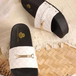 sneakers villa Wedge Sandals with Buckles-16