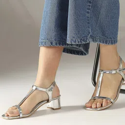 Inc 5 Ankle Loop Block Sandals image 1