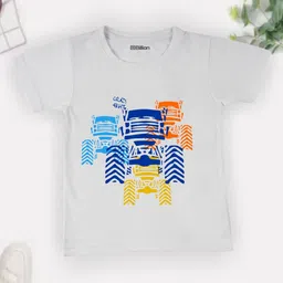 Billion Boys Printed Bio Finish Applique T-shirt-picture-3