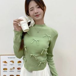 KPOPWomen Long Sleeves Regular Top-image-100