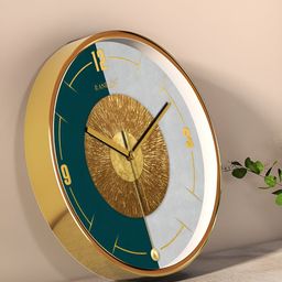 RANDOM Brown & Grey Printed Contemporary Wall Clock-89