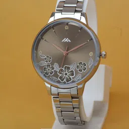 VIRAKTI Women Bracelet Style Straps Analogue Watch G-61-BROWN-image-72