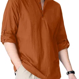 SHOPYCLICK Men Solid Straight Kurta-image-31