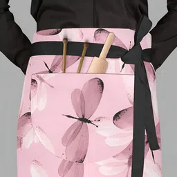 ArtzFolio Printed Apron With 1 Patch Pockets image 2