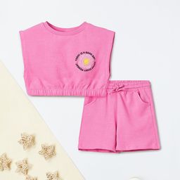 max Girls Printed Top with Shorts-picture-41