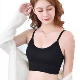BRAAFEE Pack of 3 Beginners Non Padded Full Coverage Cotton Bra-43