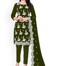 Maroosh Floral Embroidered Unstitched Dress Material-picture-10