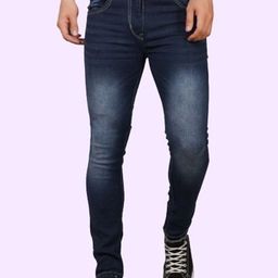 MaverIQ Men Classic Slim Fit Mid-Rise Stretchable Jeans-picture-48