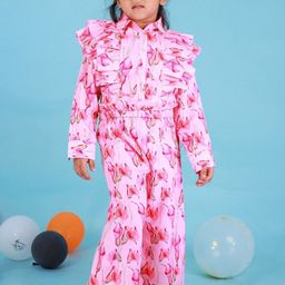 Bugandbees Floral Printed Clothing Set-image-43