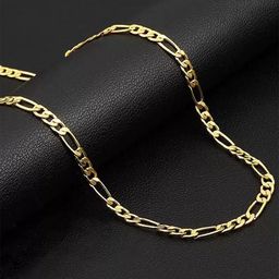 The Roadster Lifestyle Co. Men Gold-Plated Stainless Steel Classic Design Chain-image-96