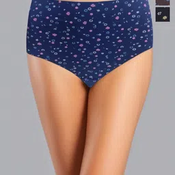 Eden Pack Of 3 Assorted Printed Pure Cotton Mid-Rise Hipster Briefs EDENIECOMBO001_XXL-picture-15