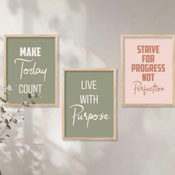 Motivational Wall Art With Frame Home Decor Wall Painting For Living Room Office Bedroom-image-94