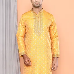 MAAHI FABS Men Ethnic Motifs Thread Work Kurta-51