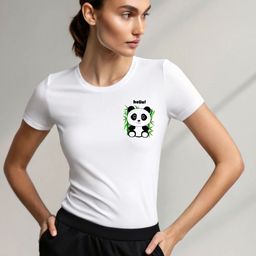 DressBerry Women Bio Finish Graphic Printed Round Neck Cotton Slim Fit T-shirt-image-13