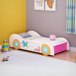 boingg! - a happy start Snowflake Toddlers' Single Kids Bed In White Colour-picture-30