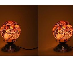 SOMIL Brown Glass Cylinder Table Lamps-image-110