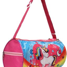 1 L Hand Duffel Bag - Duffle Bag Unicorn Theme for Kids/Boys/Girls Best for Travel and Play - Pink - Regular Capacity-image-83