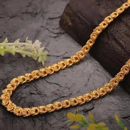 Princy Enterprise Gold-Plated Brass Necklace-image-91