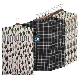 Kuber Industries Black Set of 6 Regular Multi-Utility Organisers-19