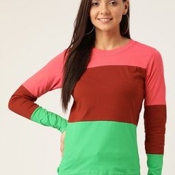 Moda Rapido Women Printed Pockets Slim Fit T-shirt-picture-11