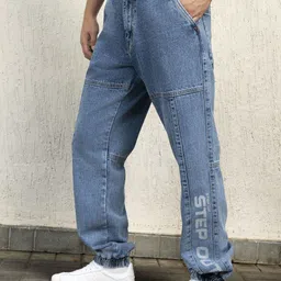 Hubberholme Men Straight Fit Low Distress Jeans-image-78